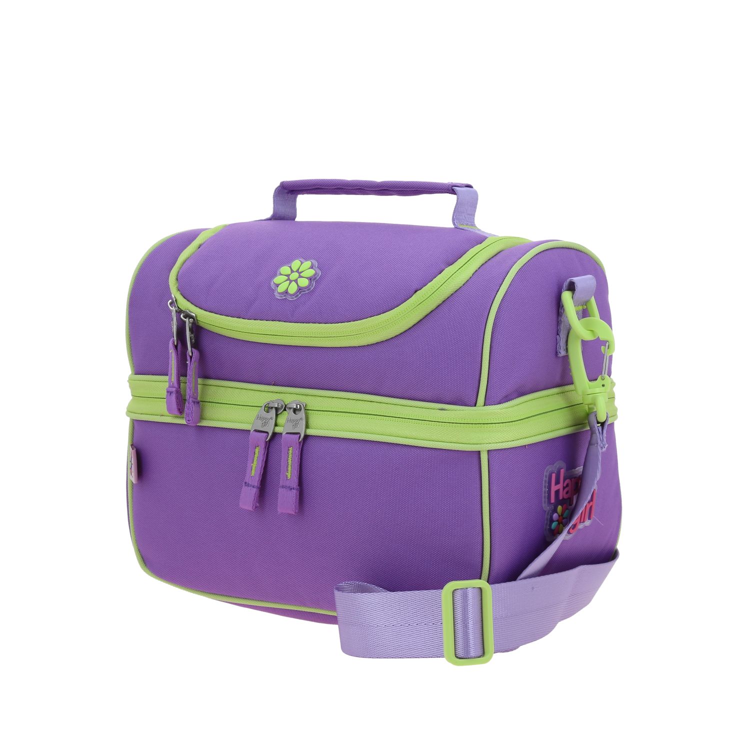 Kit Escolar Happy Girl by Chenson (Mochila + Lonchera + Lapicera) Violeta Infantil 5