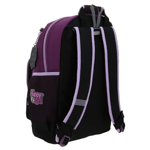 Mochila escolar para niña Happy Girl by Chenson color negro duradera - Modelo HG70235 3