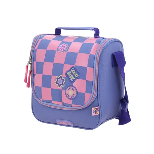 Kit Escolar Happy Girl by Chenson (Mochila + Lonchera) Uva Infantil - Modelo HG70235 4