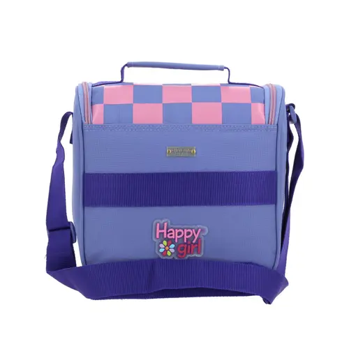 Lonchera escolar Happy Girl uva térmica para niña - Durabilidad y diversión 4