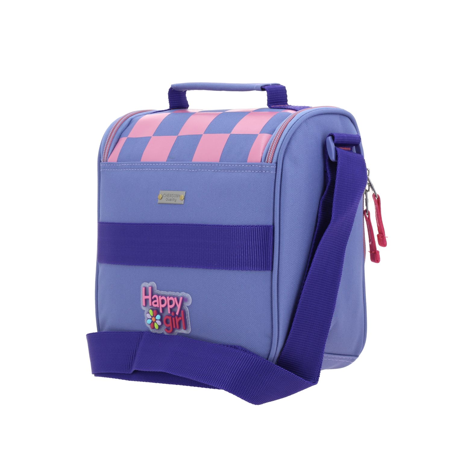 Lonchera escolar Happy Girl uva térmica para niña - Durabilidad y diversión 5