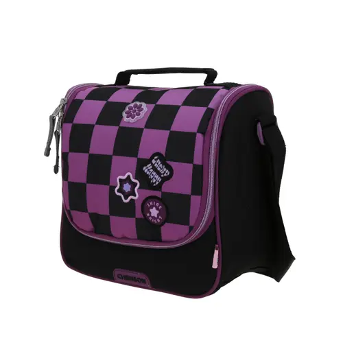 Kit Escolar Happy Girl by Chenson Mochila con Ruedas + Lonchera Negro Infantil - Modelo HG70238 5