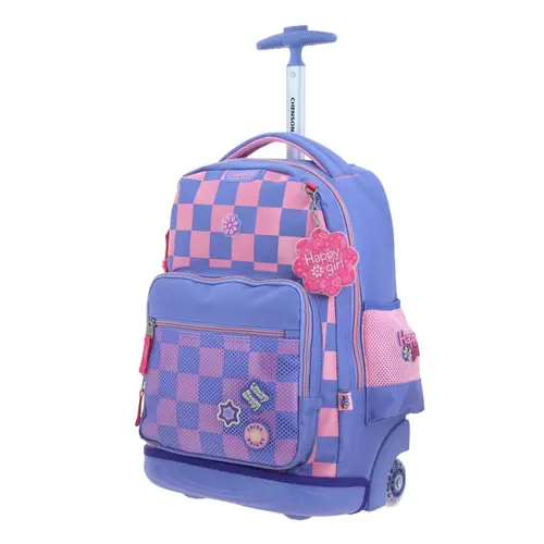 Mochila con Ruedas Happy Girl Uva para Niña - Diversión y Durabilidad - vista 2