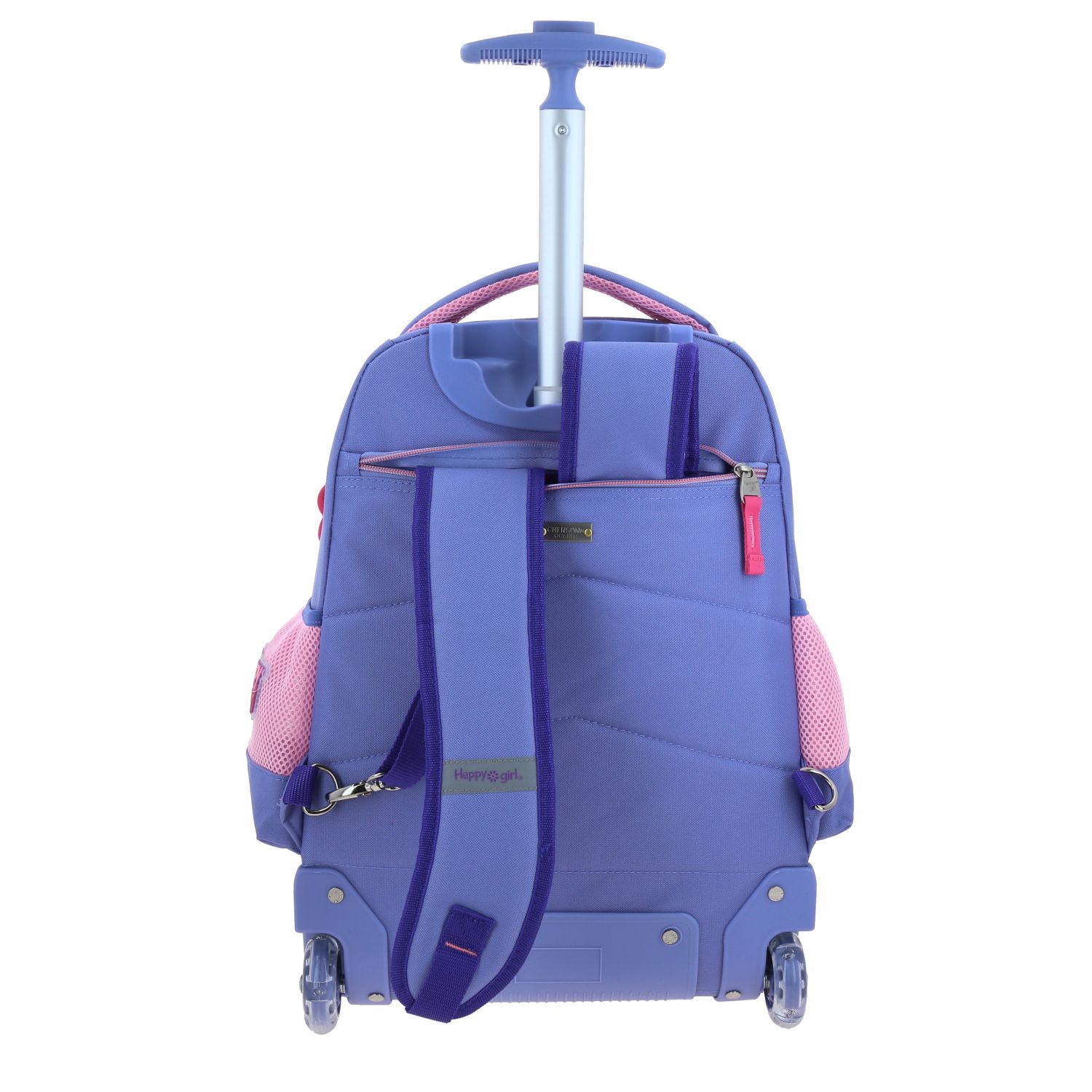Mochila con Ruedas Happy Girl Uva para Niña - Diversión y Durabilidad 4