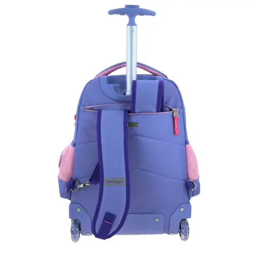 Mochila con Ruedas Happy Girl Uva para Niña - Diversión y Durabilidad - vista 2