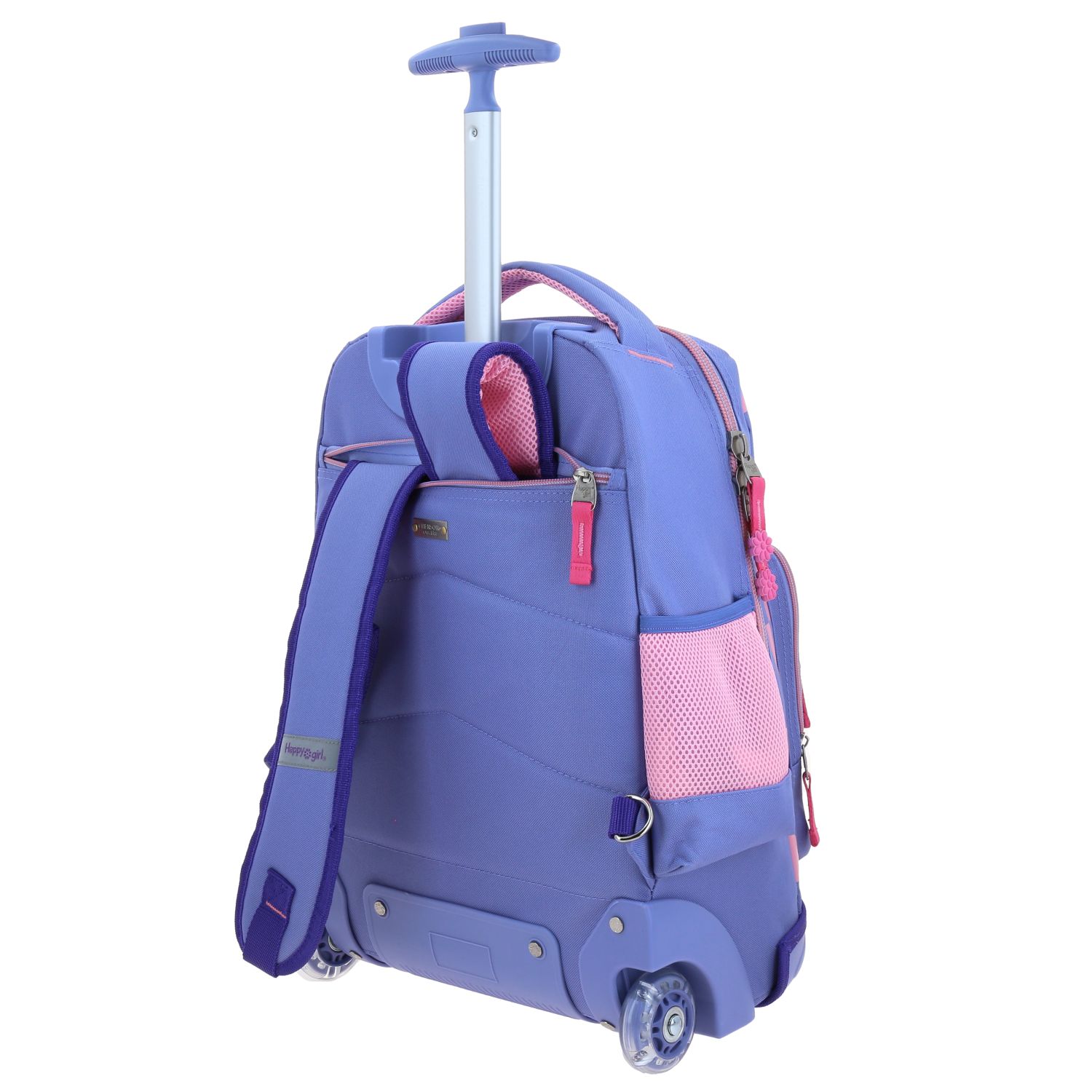 Mochila con Ruedas Happy Girl Uva para Niña - Diversión y Durabilidad 5