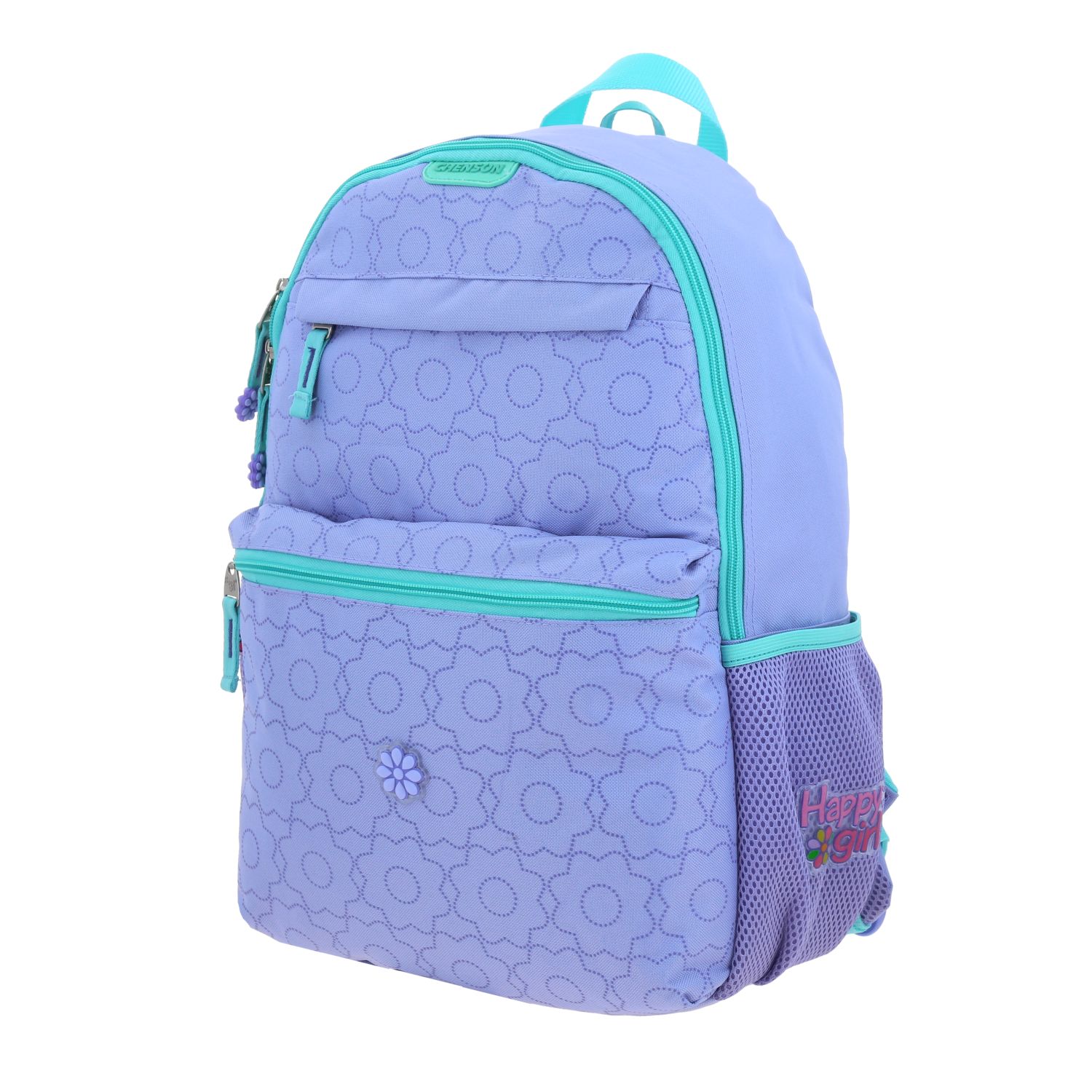 Mochila escolar para niña Happy Girl by Chenson Violeta con gran espacio 2