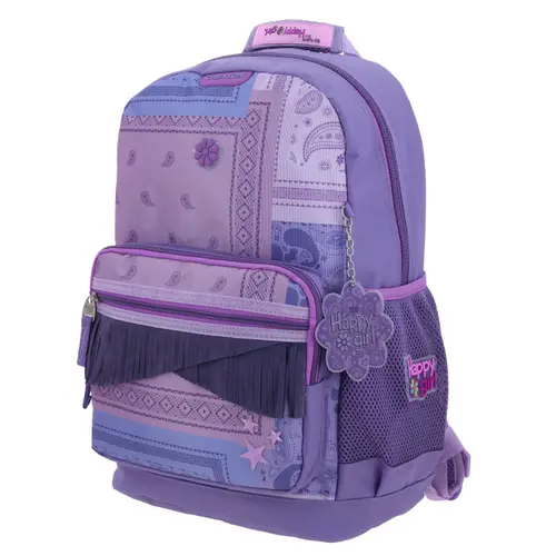 Kit Escolar Happy Girl by Chenson (Mochila + Lonchera) Uva Infantil - Modelo HG70252 2