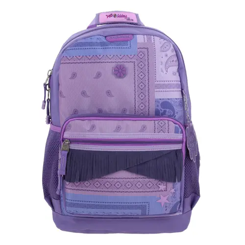 Mochila escolar para niña Happy Girl by Chenson color uva con diversión y seguridad 1