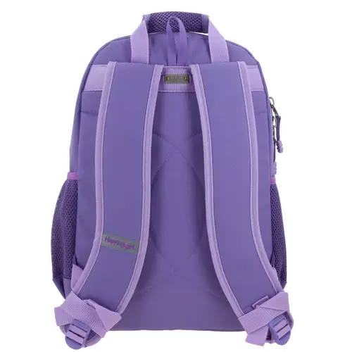 Mochila escolar para niña Happy Girl by Chenson color uva con diversión y seguridad 4