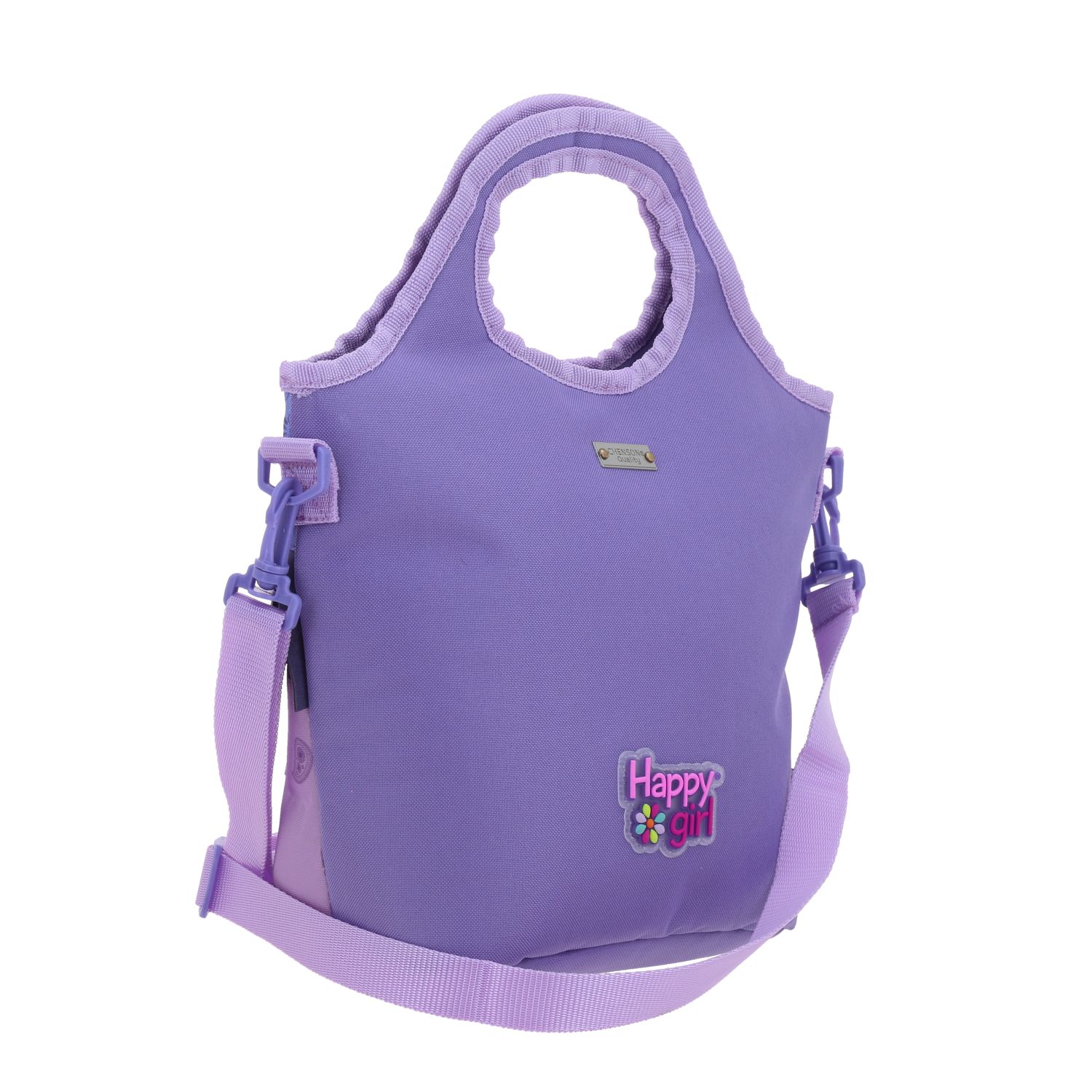 Lonchera escolar para niña Happy Girl uva - Térmica y divertida 3