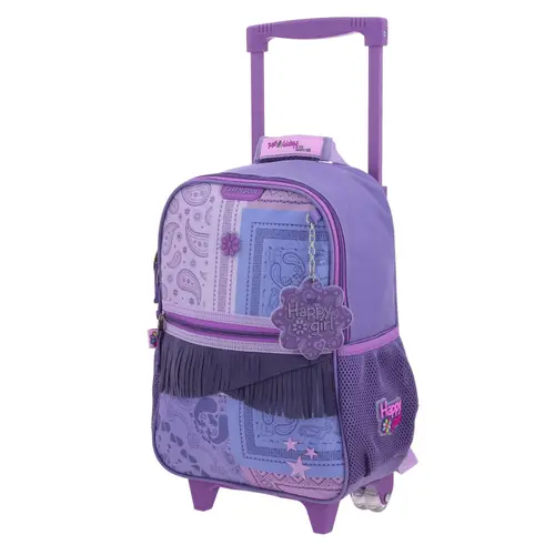 Mochila con Ruedas Happy Girl Uva para Niña - Diversión y Durabilidad - vista 2