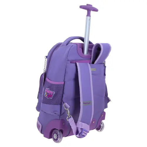 Mochila con Ruedas Happy Girl Uva para Niña - Modelo HG70256 3