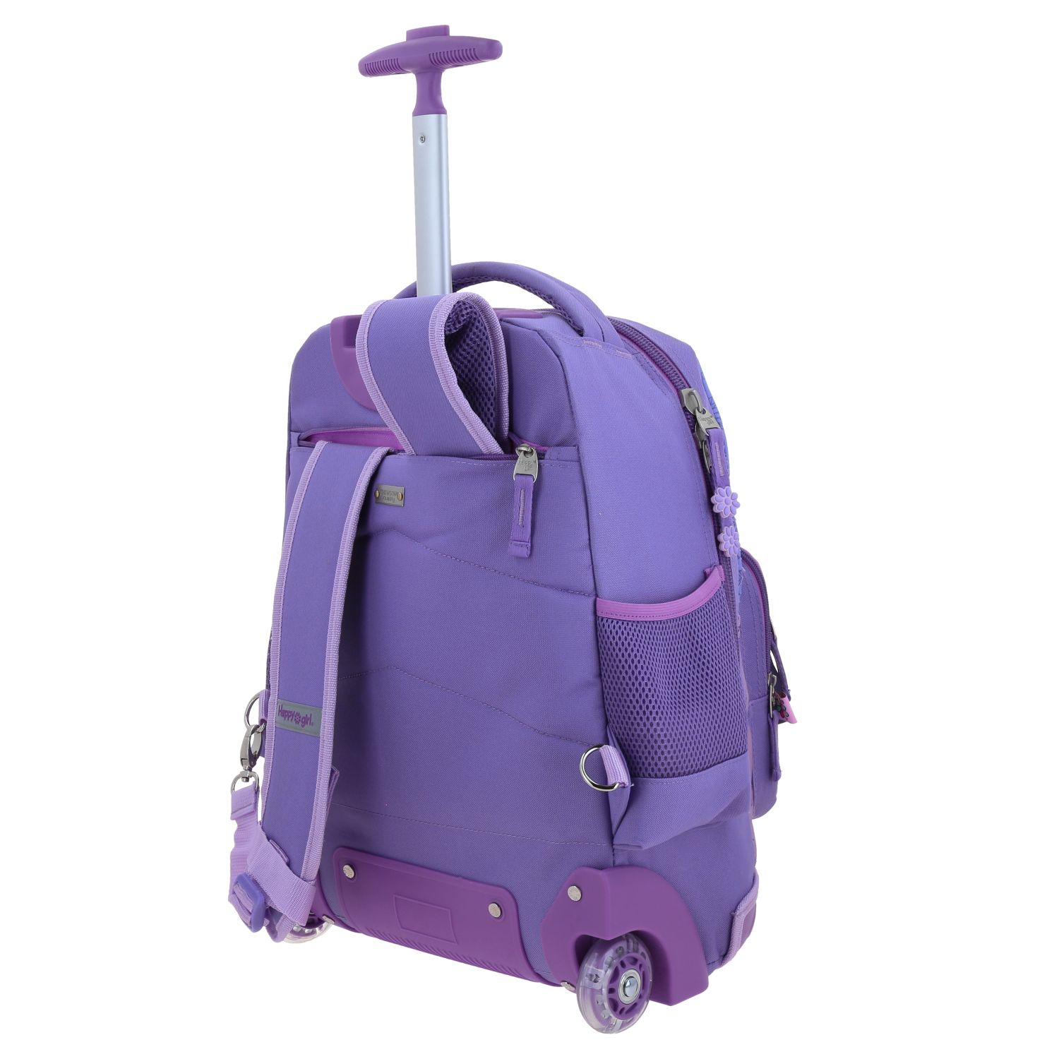 Mochila con Ruedas Happy Girl Uva para Niña - Diversión y Durabilidad 5