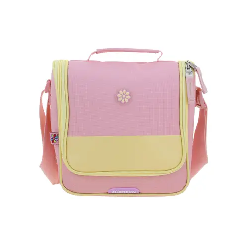Lonchera escolar Happy Girl by Chenson rosa térmica para niña - Modelo HG70302 1