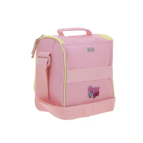 Lonchera escolar Happy Girl by Chenson rosa térmica para niña - Modelo HG70302 3