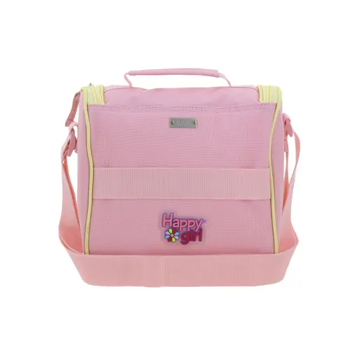 Lonchera escolar Happy Girl by Chenson rosa térmica para niña - Modelo HG70302 4