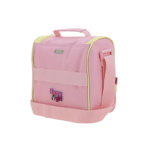Lonchera escolar Happy Girl by Chenson rosa térmica para niña - Modelo HG70302 5