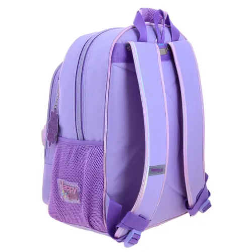 Mochila escolar para niña Happy Girl by Chenson Violeta con amplia capacidad 3
