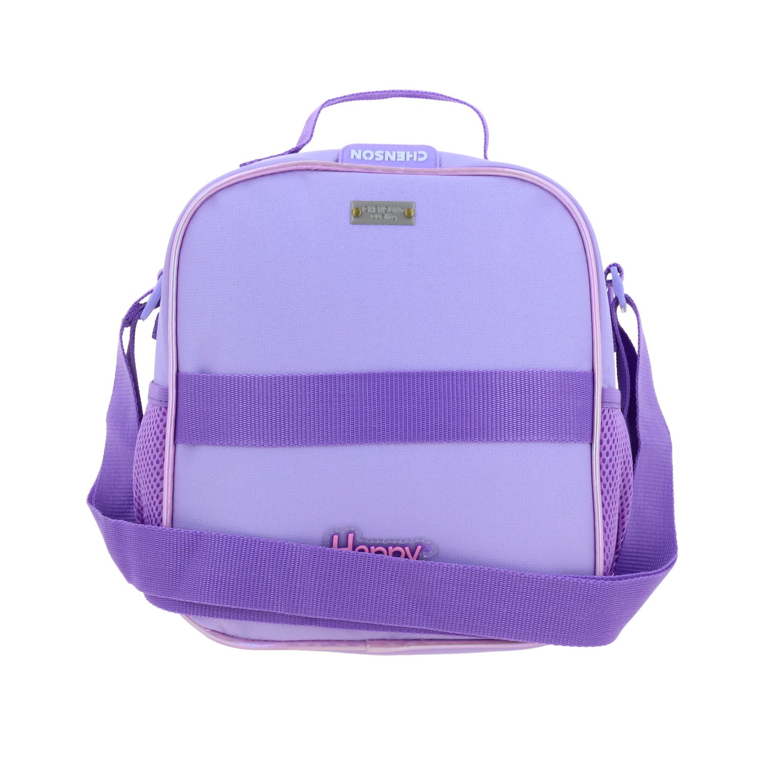 Lonchera escolar térmica Happy Girl Violeta - Diversión y durabilidad 4
