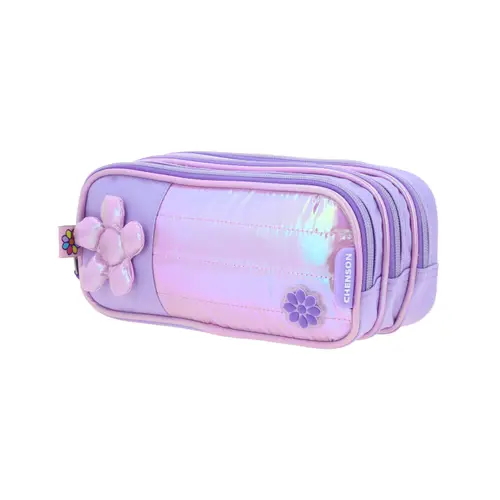 Kit Escolar Happy Girl by Chenson (Mochila + Lapicera) Violeta Infantil - Modelo HG70331 5