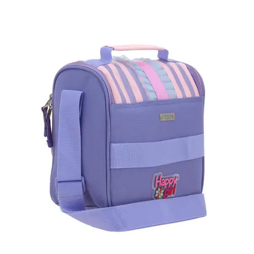 Lonchera escolar Happy Girl by Chenson Rosa con forro térmico - Modelo HG70388 3