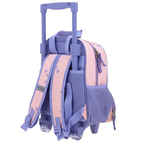 Mochila con Ruedas Happy Girl Rosa para Niña - Modelo HG70390 5