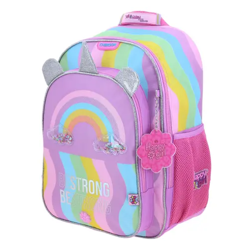 Kit Escolar Happy Girl by Chenson (Mochila + Lapicera) Multicolor 3
