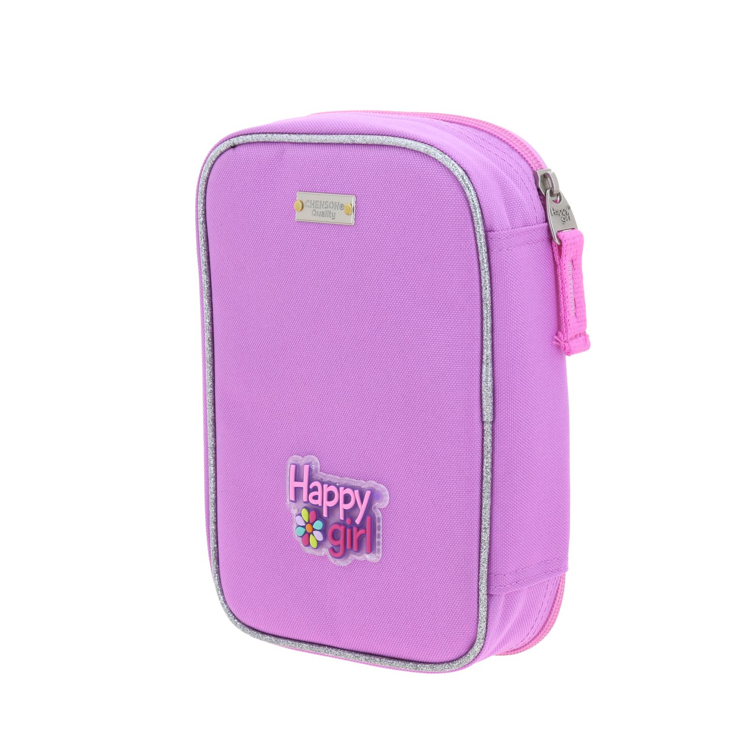 Lapicera escolar Happy Girl by Chenson multicolor para niñas, divertida y duradera 5