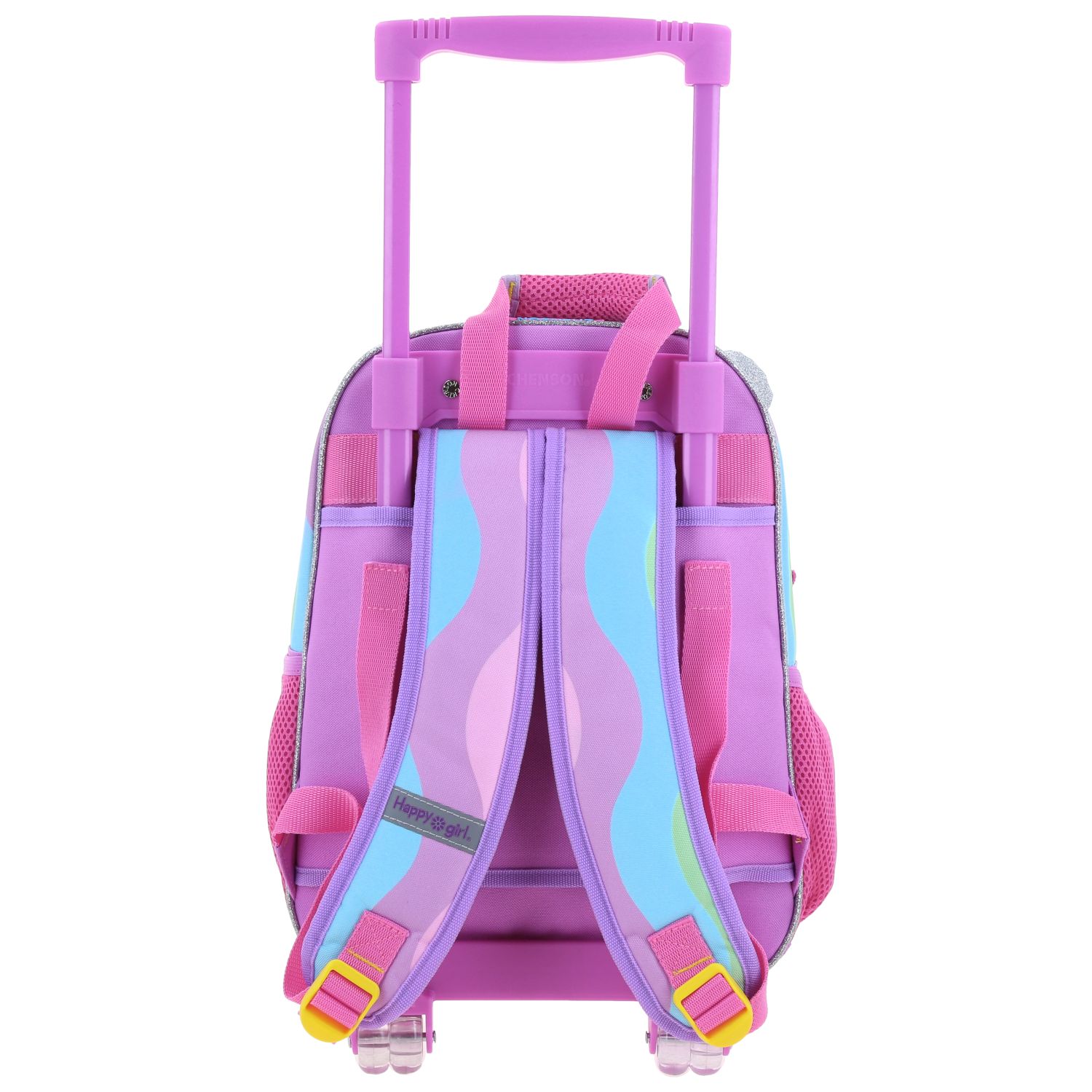 Mochila Escolar con Ruedas Happy Girl Multicolor Primaria 4