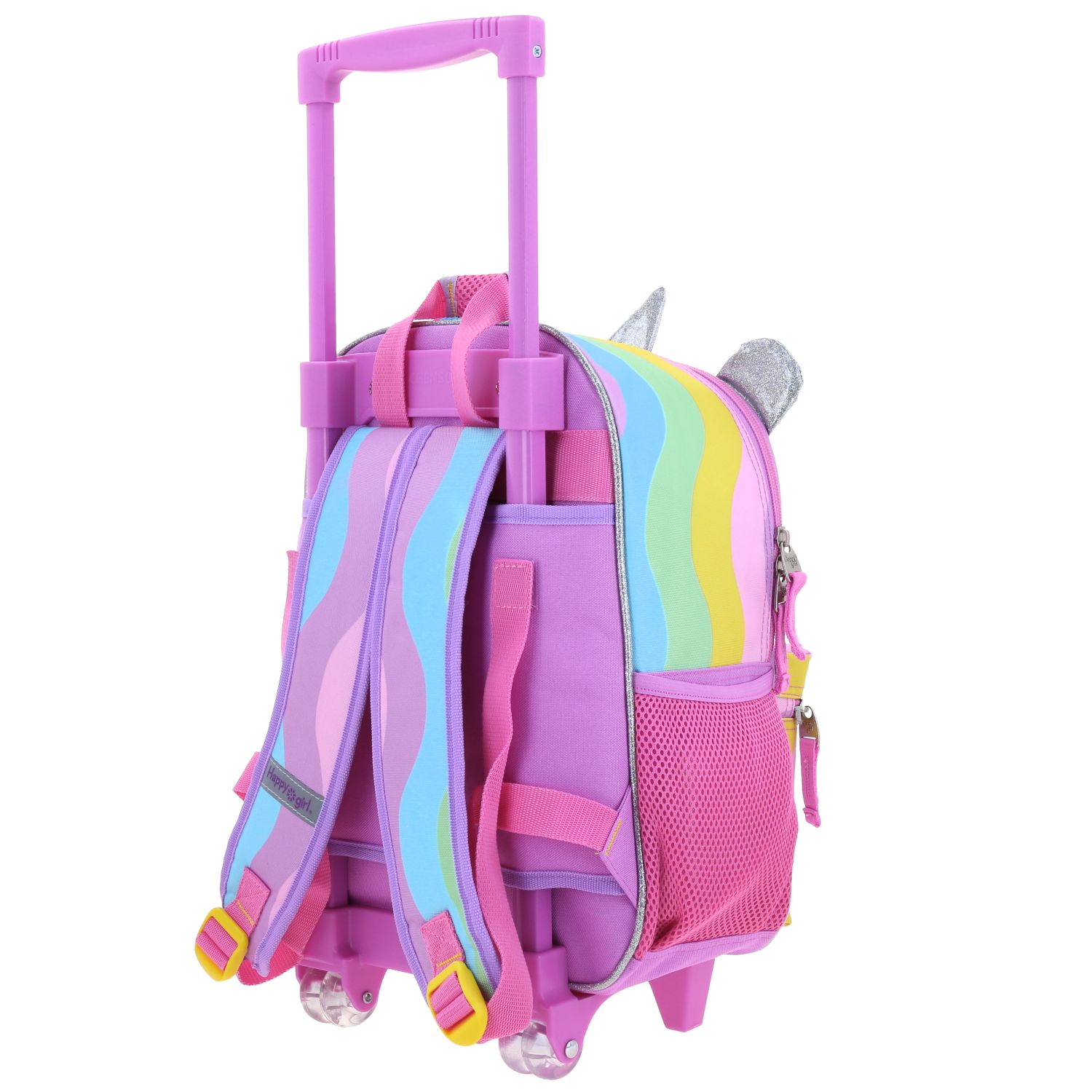Mochila Escolar con Ruedas Happy Girl Multicolor Primaria 5