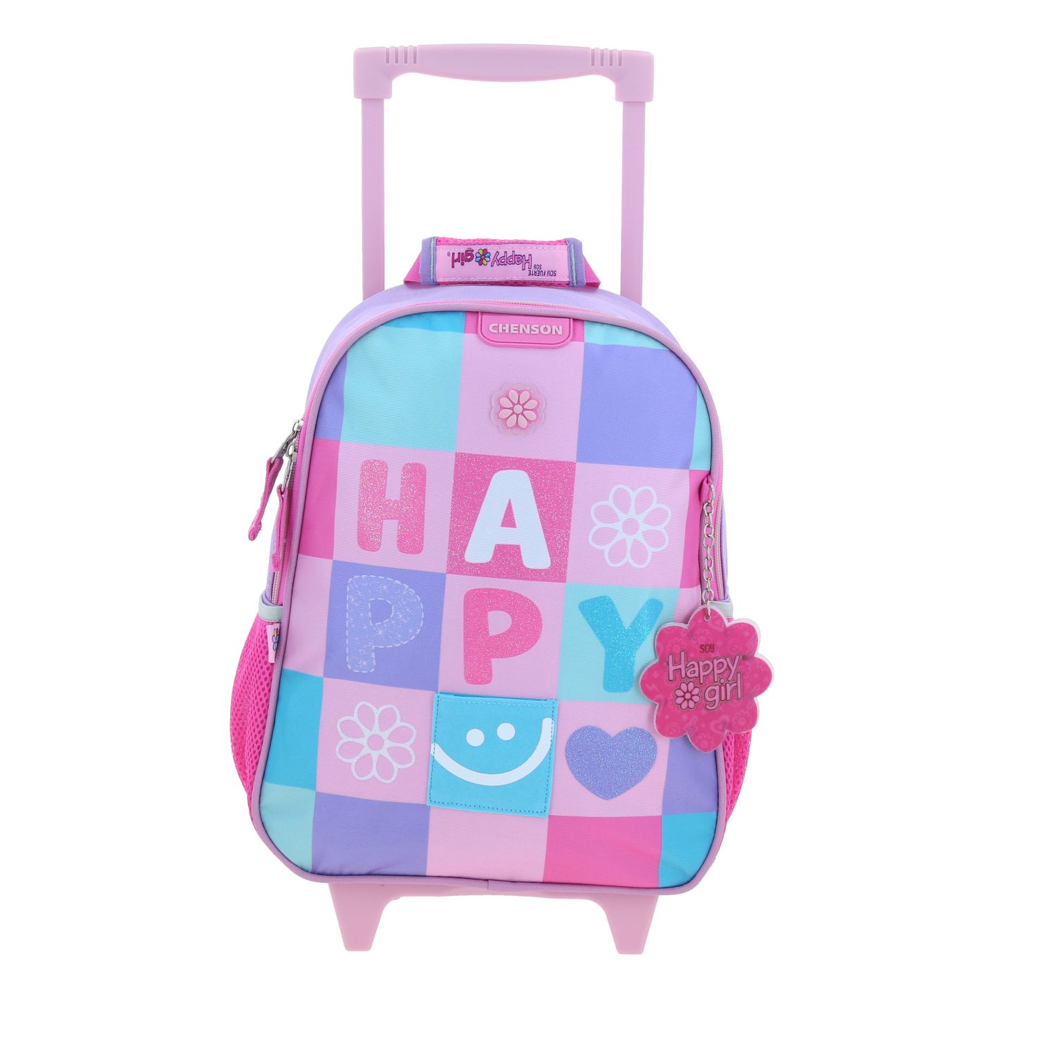 Mochila con Ruedas Happy Girl Uva para Niña - Diversión y Durabilidad