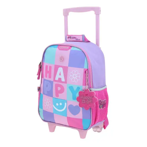 Mochila con Ruedas Happy Girl Uva para Niña - Diversión y Durabilidad - vista 2