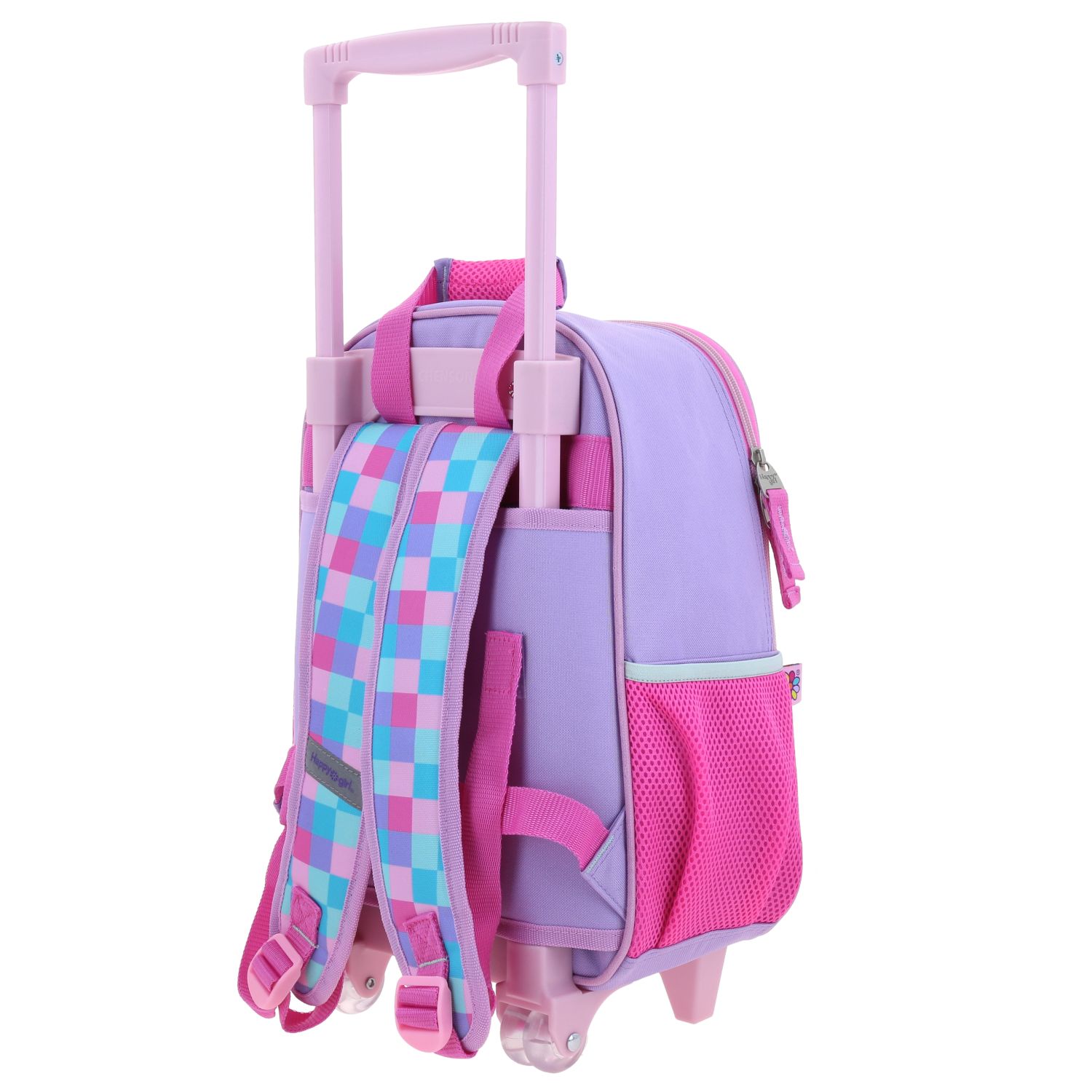 Mochila con Ruedas Happy Girl Uva para Niña - Diversión y Durabilidad 5