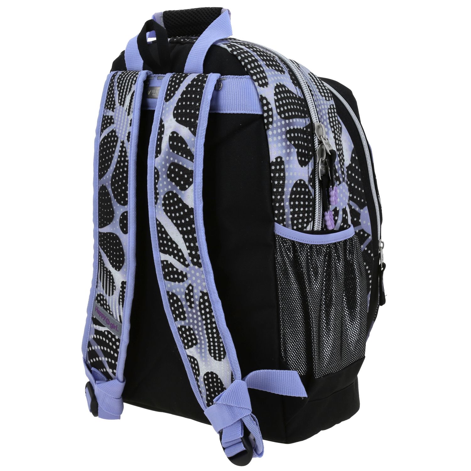 Mochila escolar para niña Happy Girl by Chenson color negro duradera 5