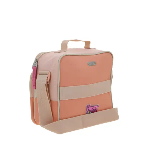 Lonchera Escolar Happy Girl Beige Térmica Forro - HG70591-E 3