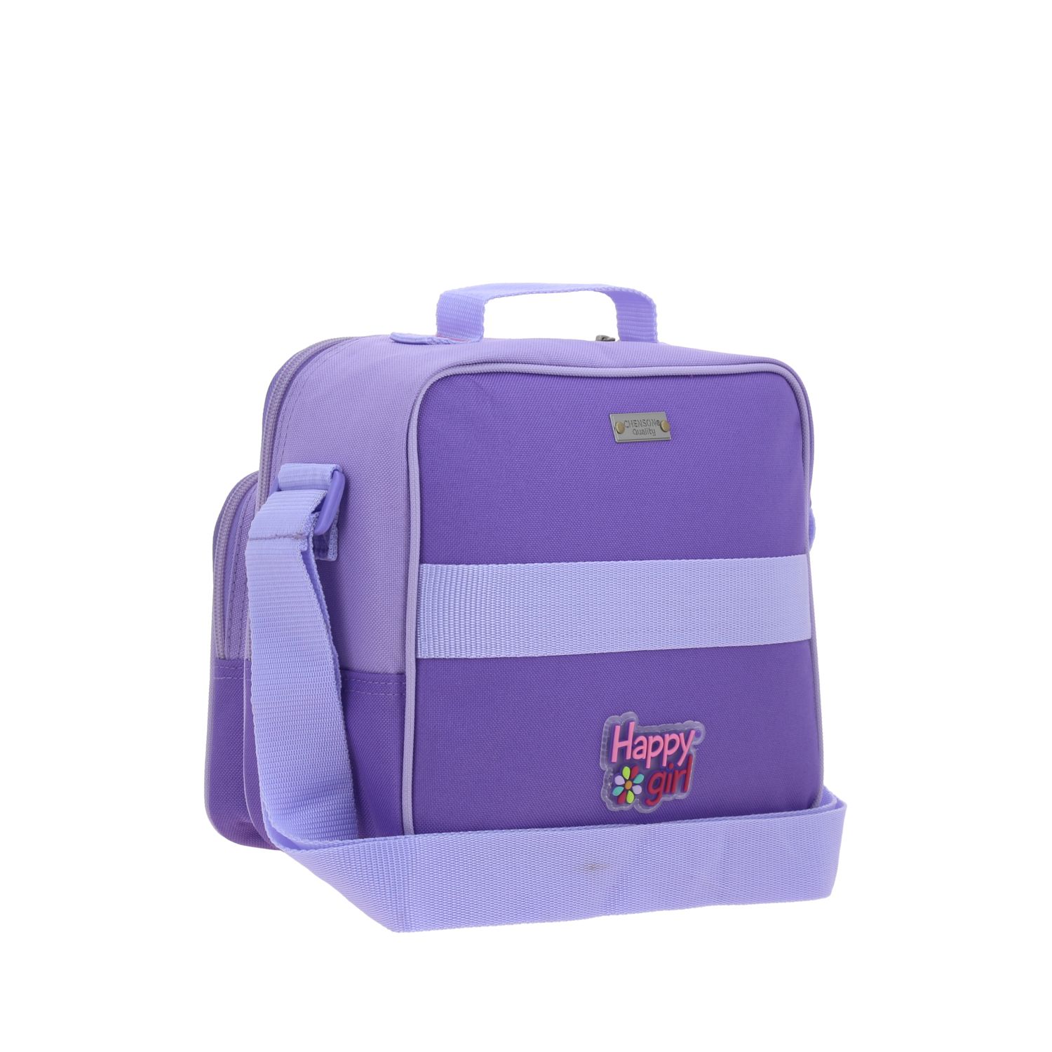 Lonchera Escolar Térmica Happy Girl Violeta - Forro Aislante 3
