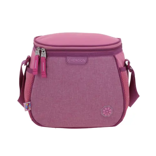 Lonchera escolar térmica Happy Girl rosa para niña | Durabilidad y diversión 1