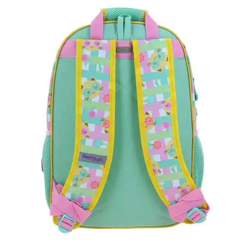 Mochila escolar para niña Happy Girl by Chenson color rosa con durabilidad 4