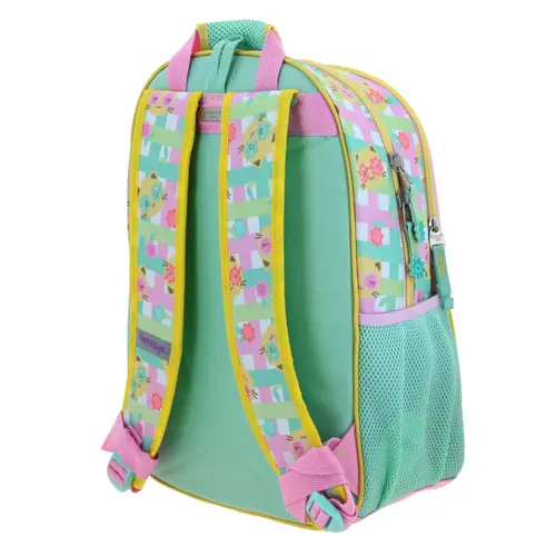 Mochila escolar para niña Happy Girl by Chenson color rosa con durabilidad 5