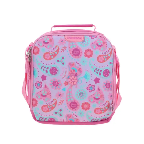 Kit Escolar Happy Girl by Chenson (Mochila + Lonchera) Rosa Infantil - Modelo HG70717 3