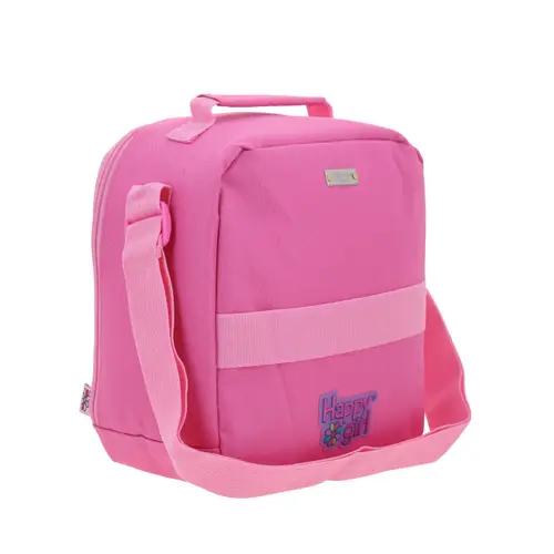 Lonchera escolar térmica Happy Girl rosa para niña - Durabilidad y diversión - Modelo HG70718 3