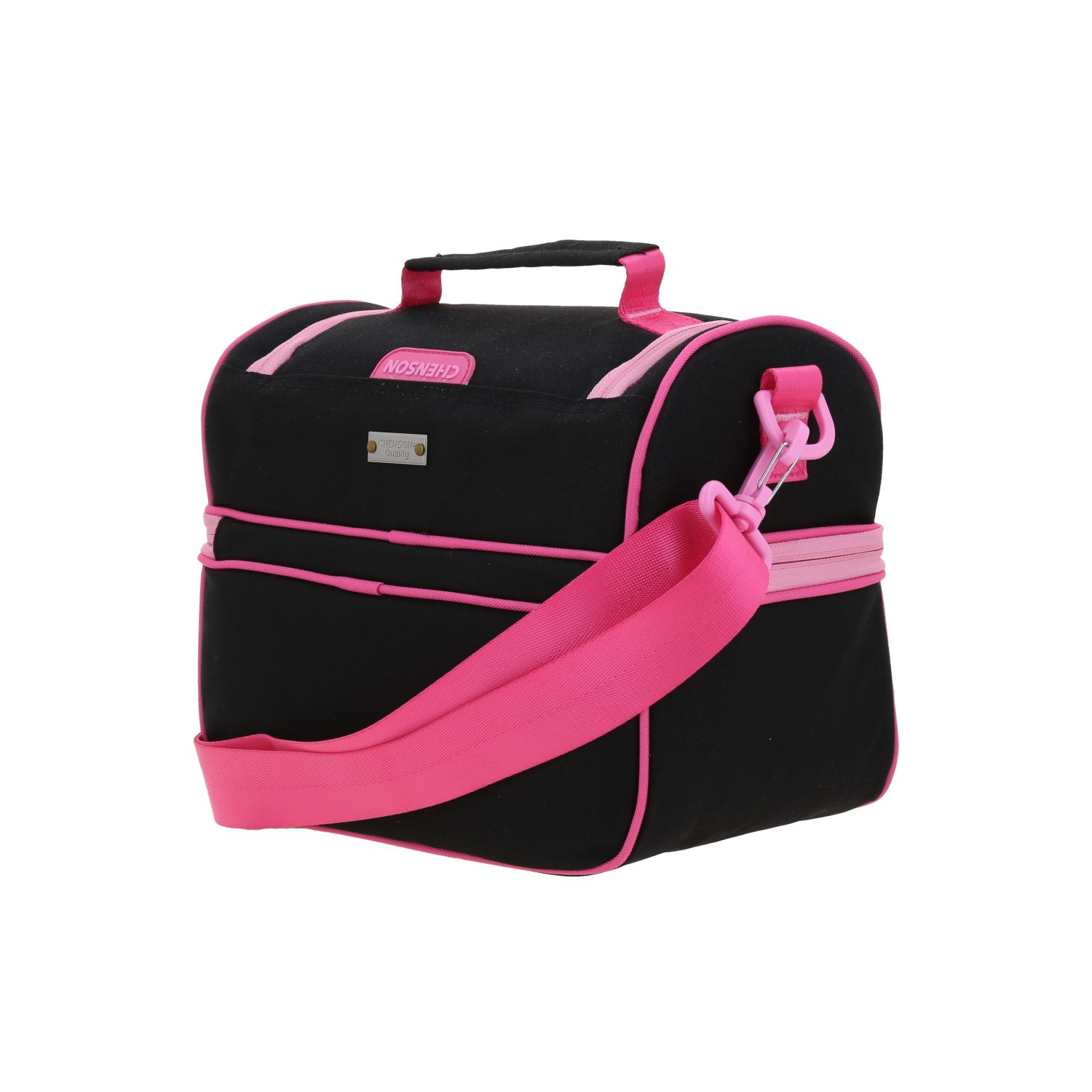 Lonchera escolar térmica Happy Girl by Chenson negra para niña 5