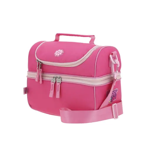 Lonchera escolar Happy Girl by Chenson rosa térmica para niña - Modelo HG70738 2