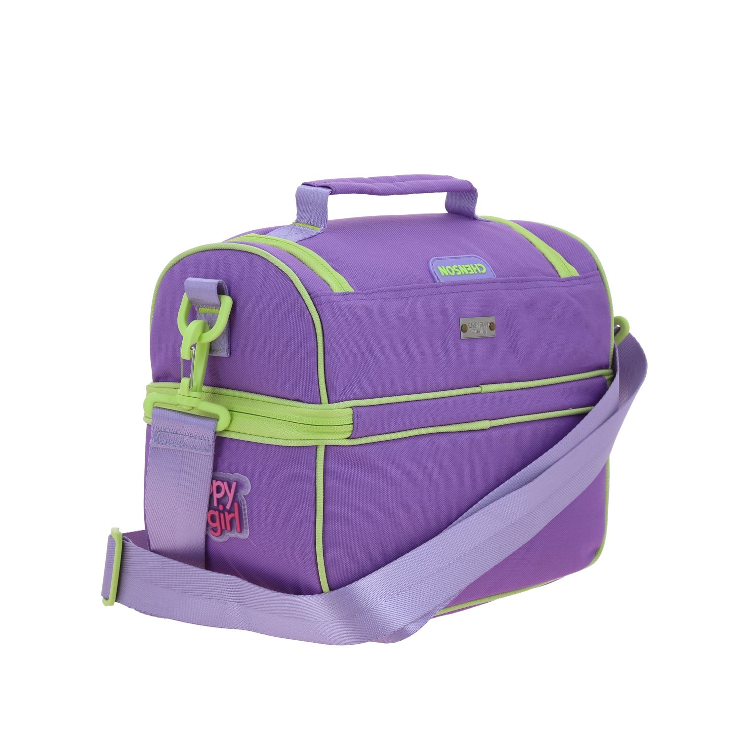 Lonchera escolar Happy Girl Violeta - Térmica y Divertida para Niñas 3