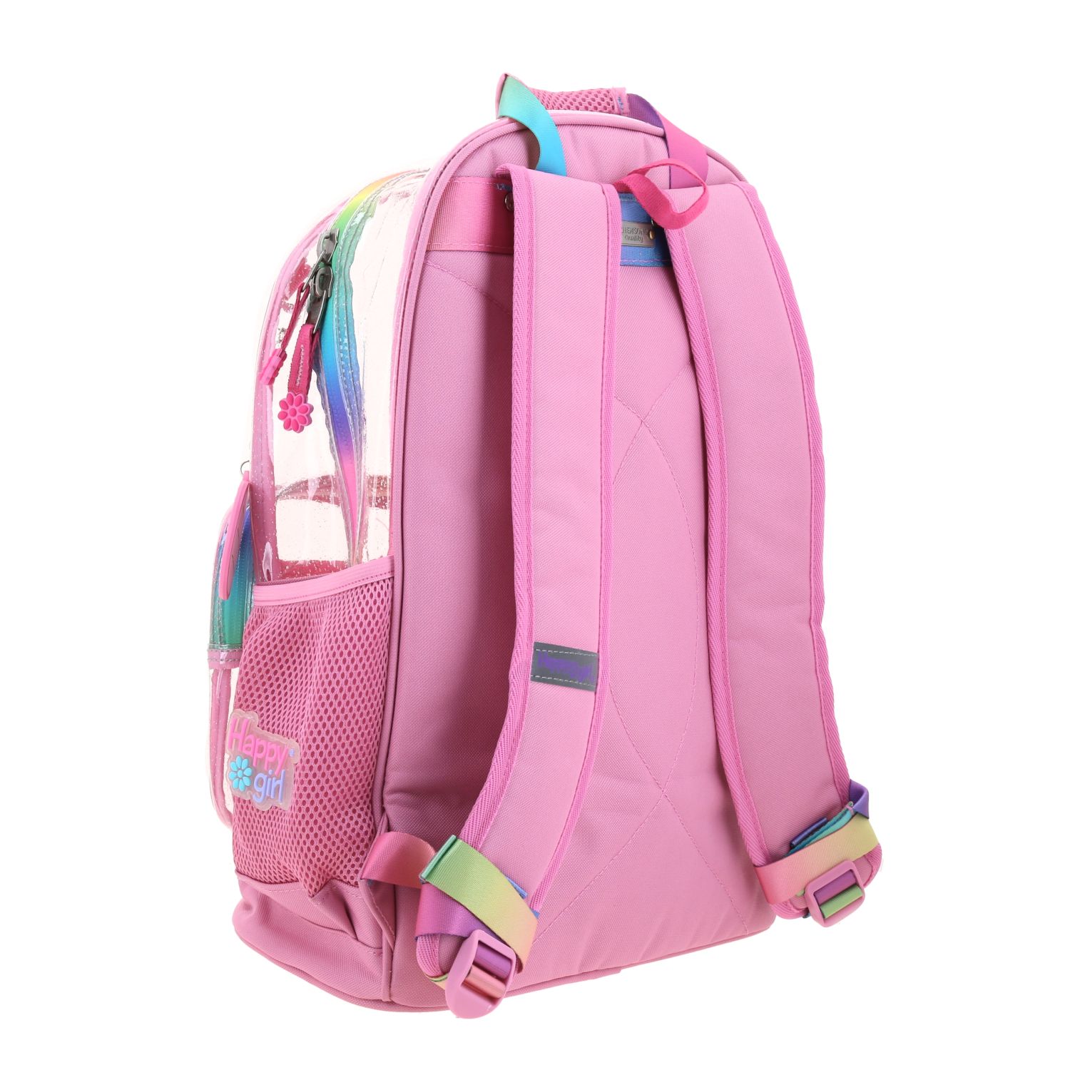 Mochila Escolar Happy Girl Rosa | Chenson Niña Resistente 3