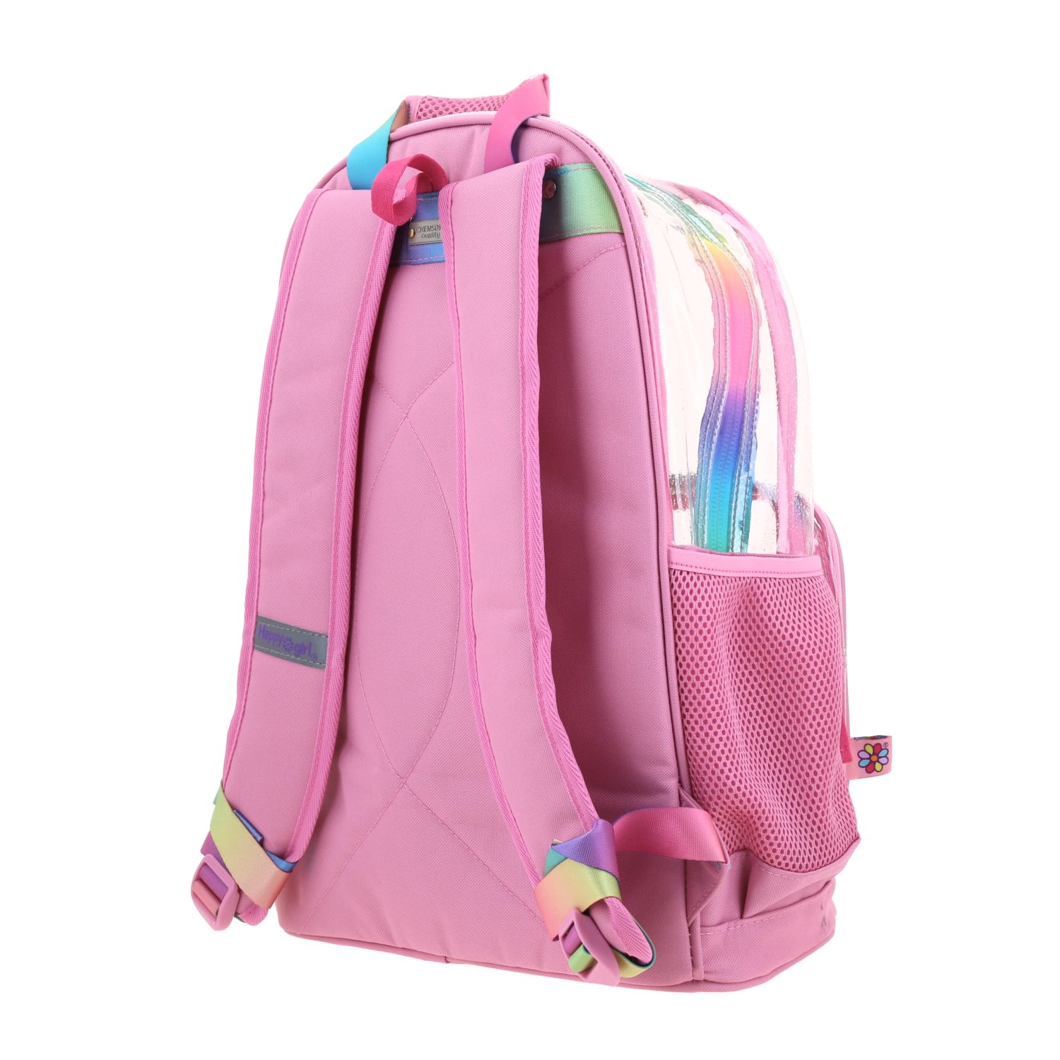 Mochila Escolar Happy Girl Rosa | Chenson Niña Resistente 5