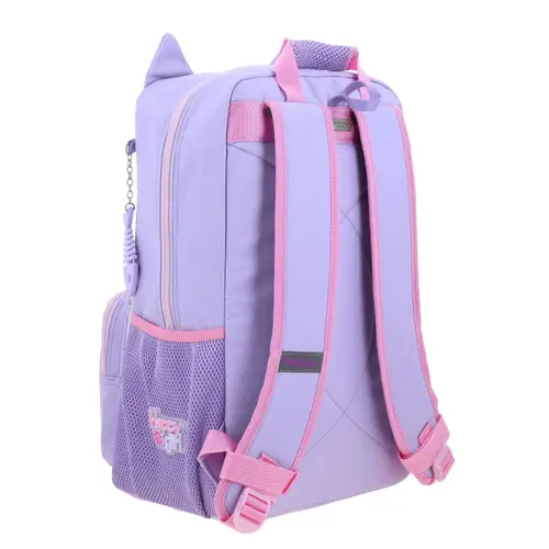 Mochila Escolar Happy Girl Uva | Backpack Niña Resistente 3