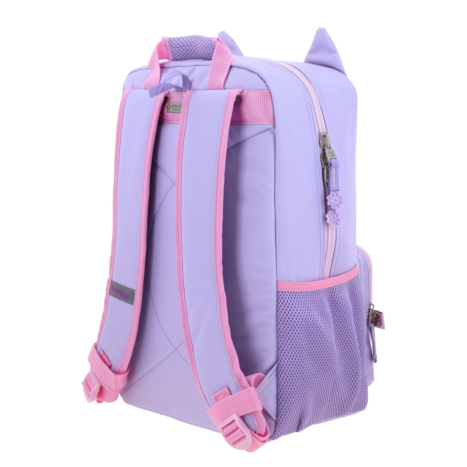 Mochila Escolar Happy Girl Uva | Backpack Niña Resistente 5