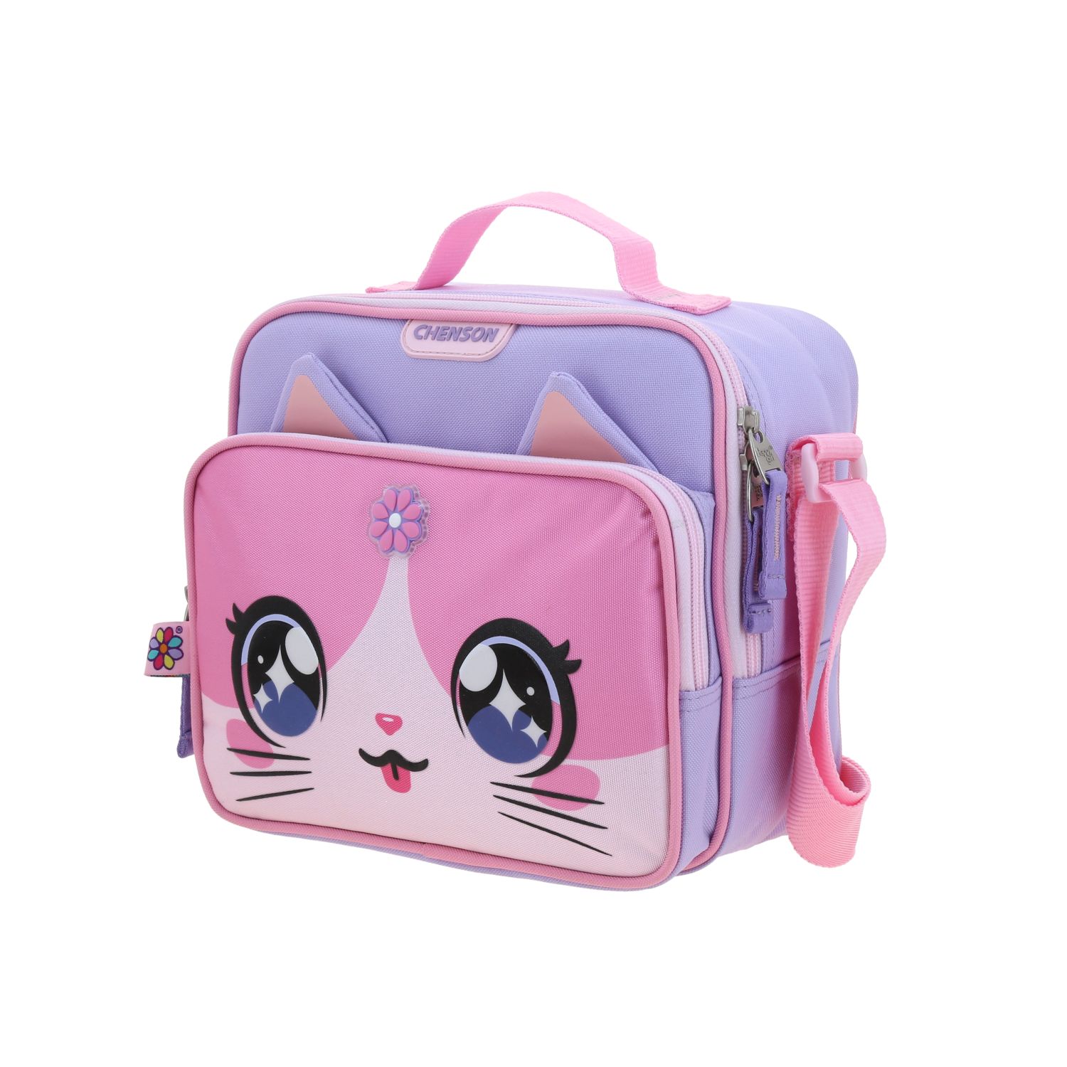 Lonchera Escolar Happy Girl Uva con Forro Térmico | Chenson 2